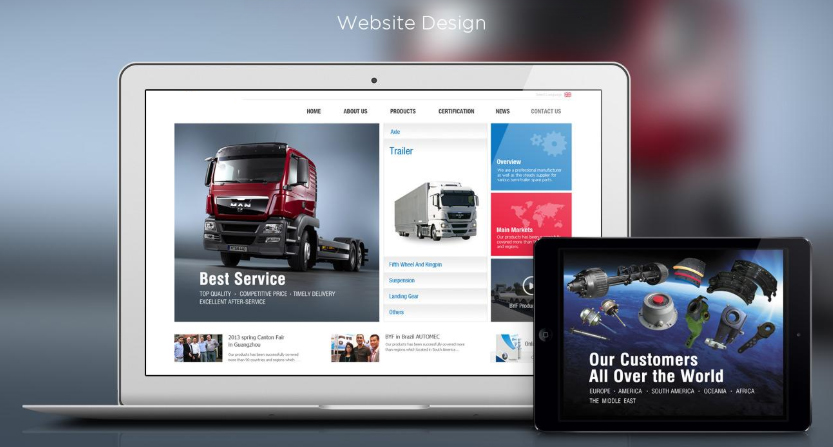 網站設計制作跟色彩搭配的關系(圖1) 網站設計